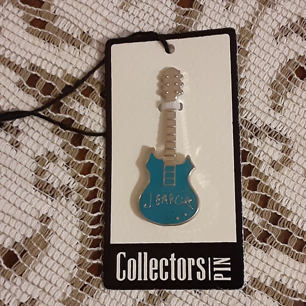 J Garcia Guitar Collectors Pin
